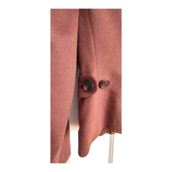 AKRIS PUNTO Bergdorf Goodman Brown Blazer Jacket S 6 Wolle-laine-wool / Angora - Picture 11 of 16